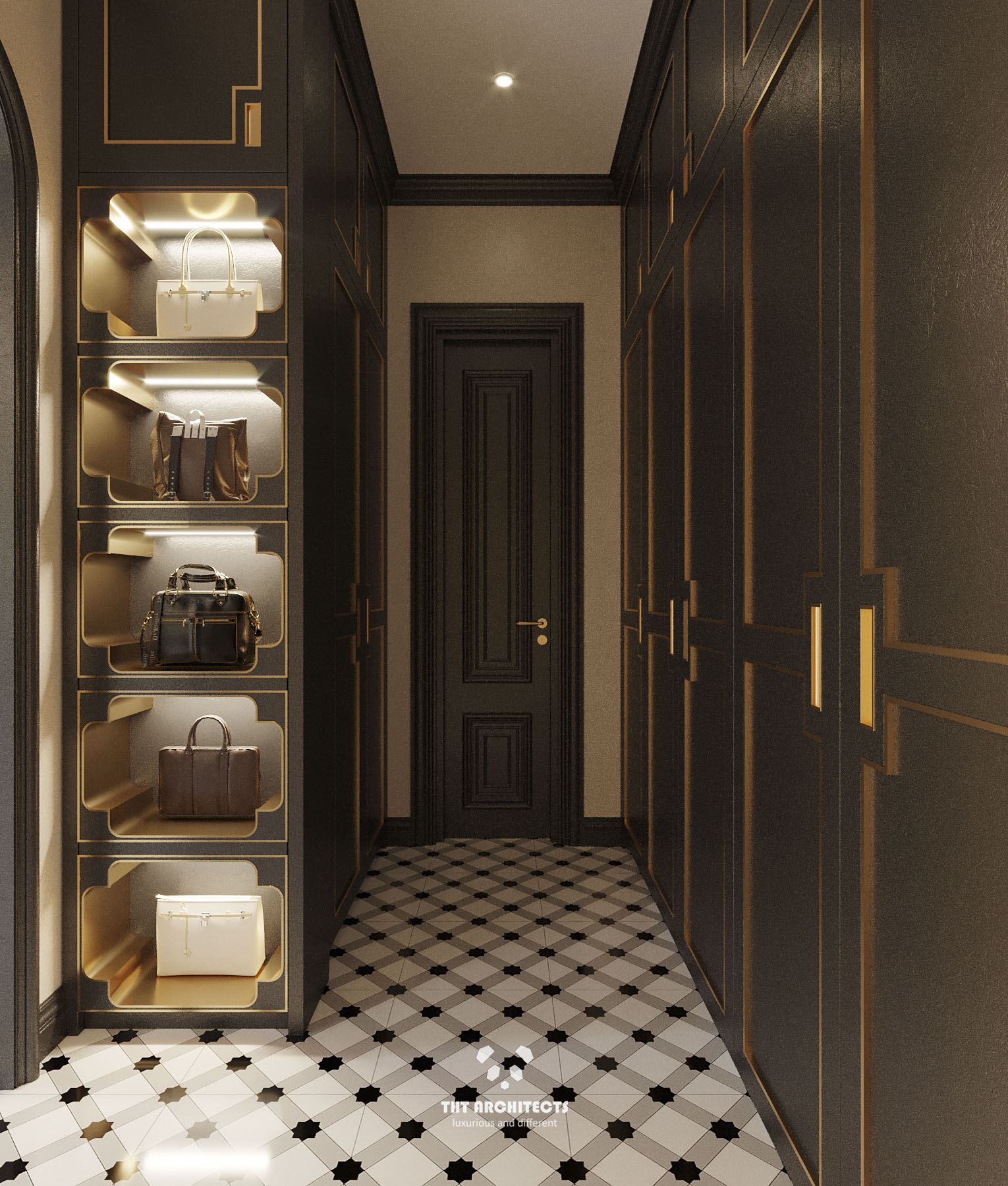 tht architects - Indochine home quận 7 - phòng ngủ master 05